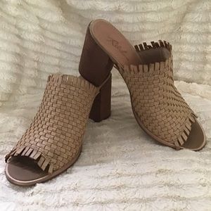 Rebel Leather Mules